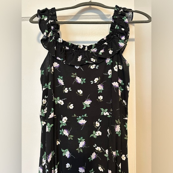 Loft Sleeveless Floral Dress - Picture 3 of 8